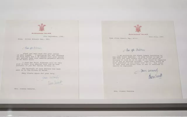 Letters from Buckingham Palace