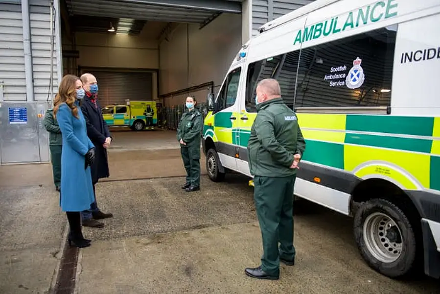 Duke and Duchess of Cambridge royal train tour