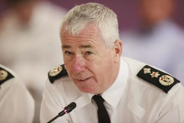 PSNI Chief Constable Jon Boutcher 