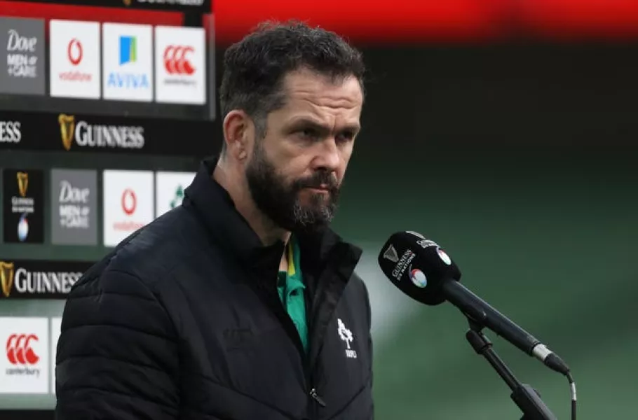 Andy Farrell discusses his side's defeat