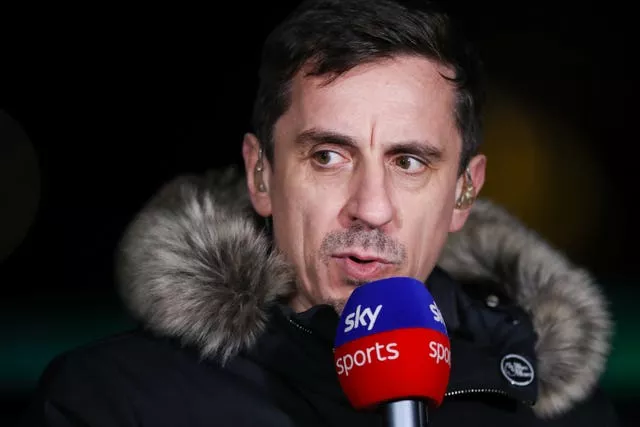 Gary Neville had his say after United's defeat