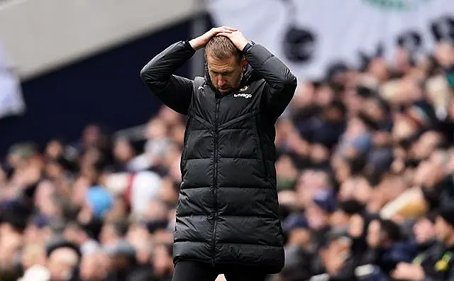 Graham Potter is under pressure at Chelsea