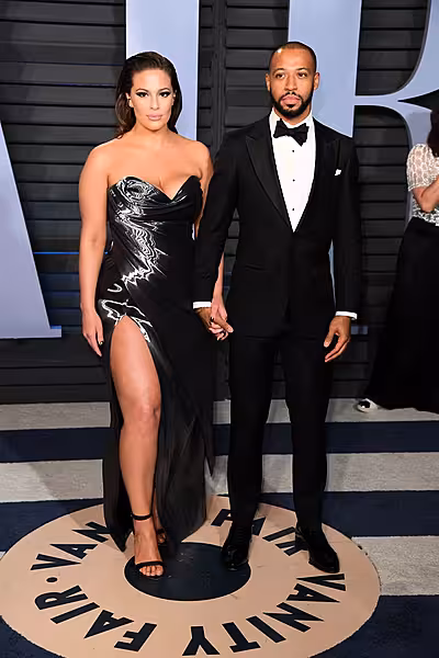 Justin Ervin and Ashley Graham
