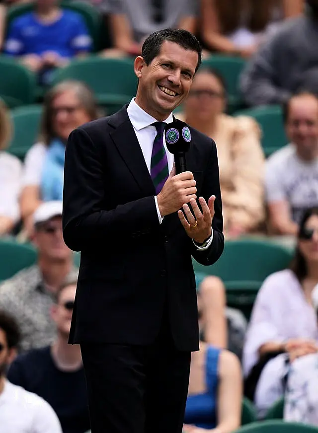 Tim Henman made an appearance