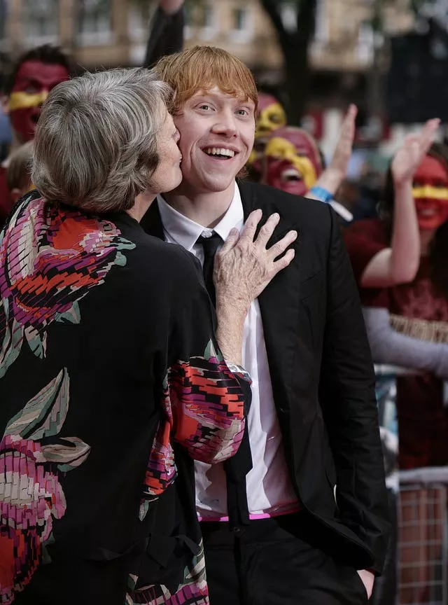 Dame Maggie Smith and Rupert Grint