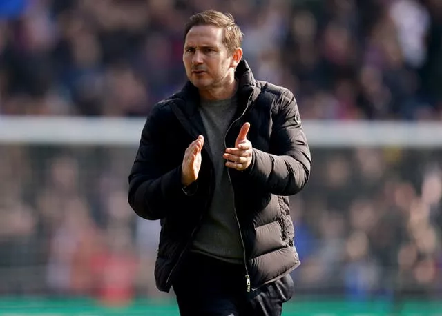 Everton manager Frank Lampard