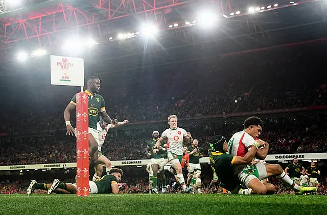 Wales v South Africa – Autumn International – Principality Stadium