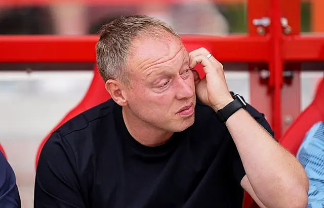 Nottingham Forest manager Steve Cooper 