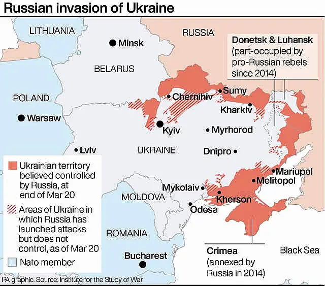 Russian invasion of Ukraine