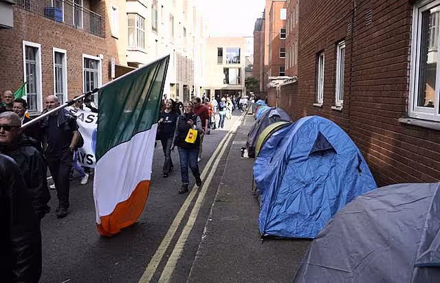 Sandwith Street migrant camp
