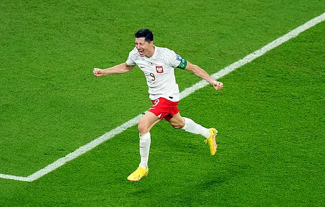 Poland striker Robert Lewandowski will hope to harm Argentina's chances of progressing