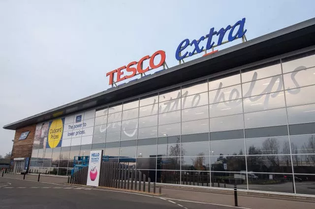 Tesco Extra store exterior