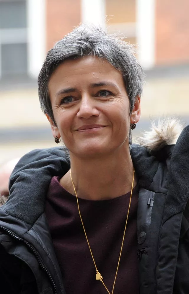 Margrethe Vestager smiling