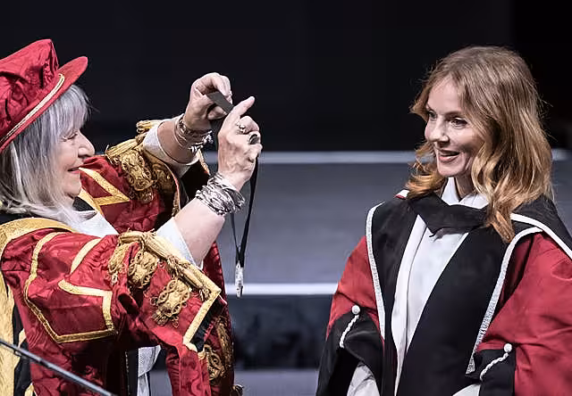 Geri Halliwell-Horner honorary doctorate