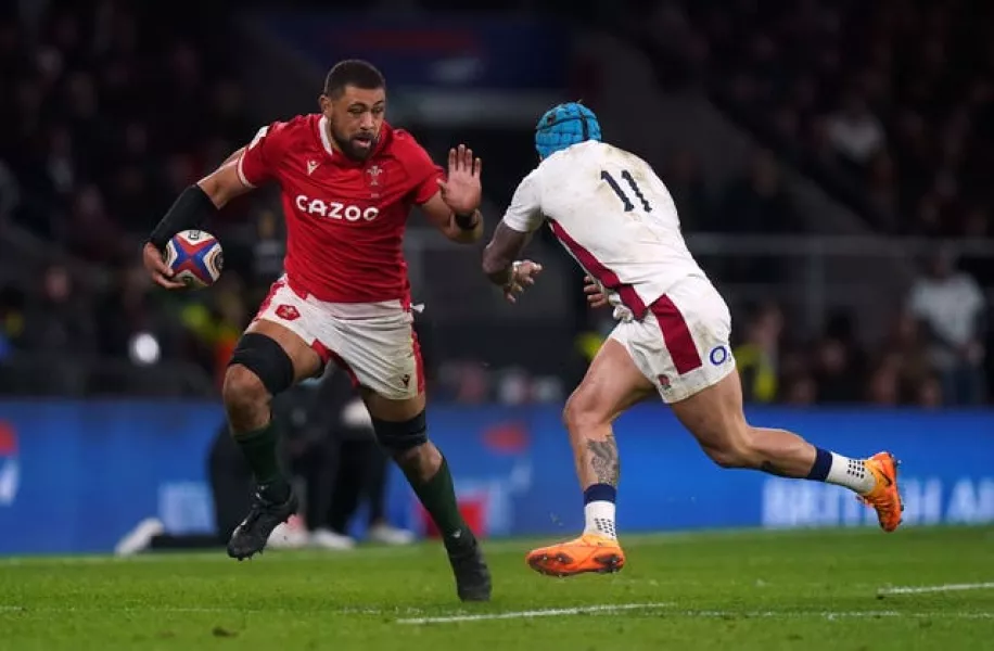 Wales number eight Taulupe Faletau was a giant against England