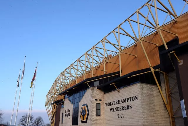 Wolverhampton Wanderers ground.
