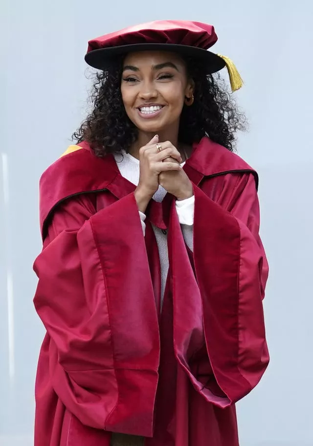 Leigh-Anne Pinnock receives an honorary doctorate