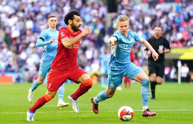 Oleksandr Zinchenko (right) hopes City can quickly bounce back