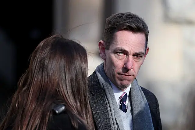 RTE presenter Ryan Tubridy 