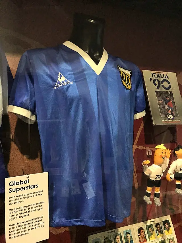 Diego Maradona's 'Hand of God' shirt expected to fetch £4million at auction