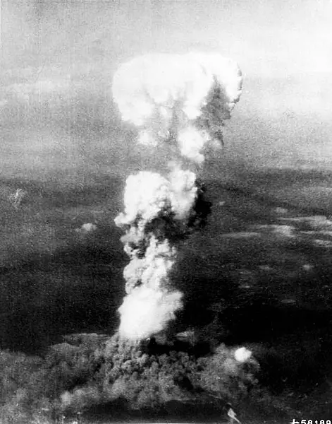 The mushroom cloud over Hiroshima (US Air Force/PA)