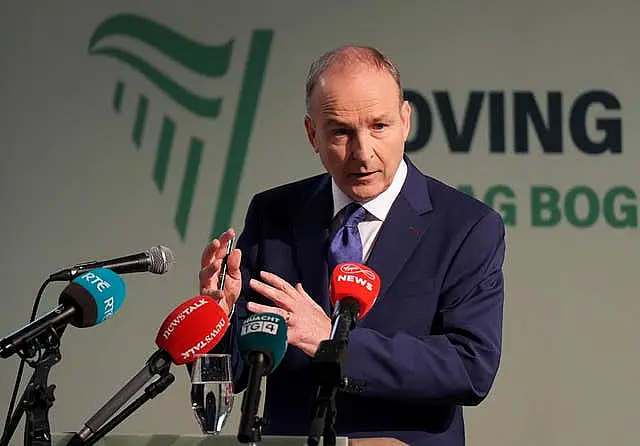 Fianna Fail leader Micheal Martin