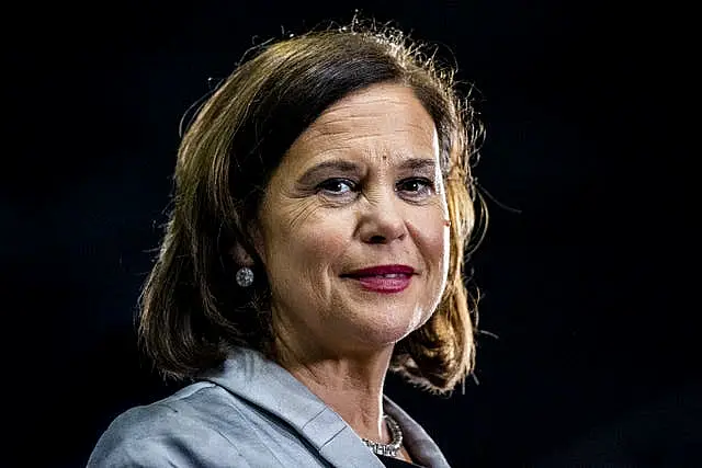 Sinn Fein leader Mary Lou McDonald