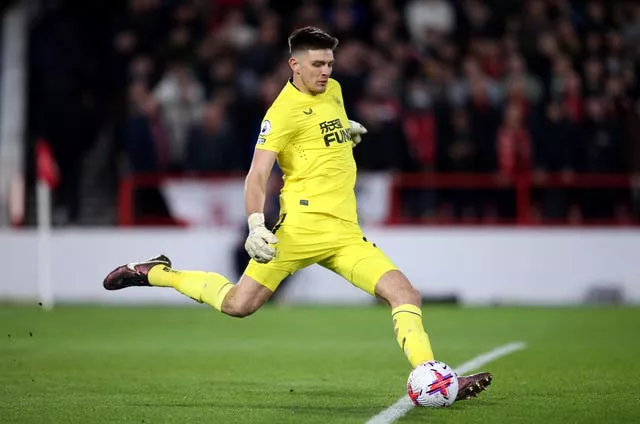 Newcastle keeper Nick Pope is back in contention after a thigh injury