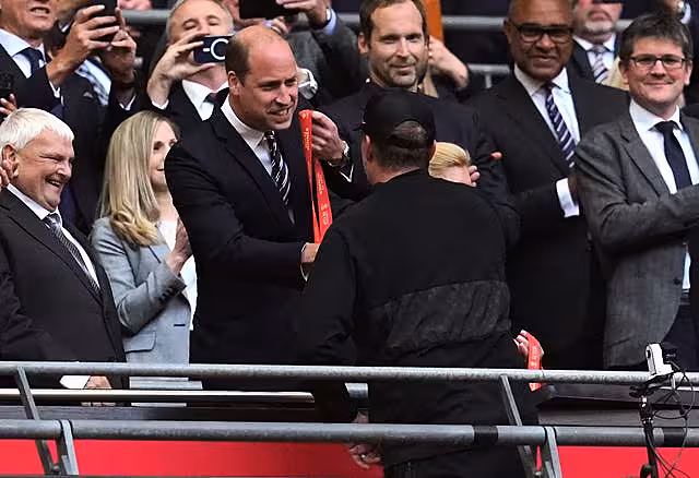 Liverpool boss Klopp, who was greeted by the Duke of Cambridge after match, has not condemned the booing