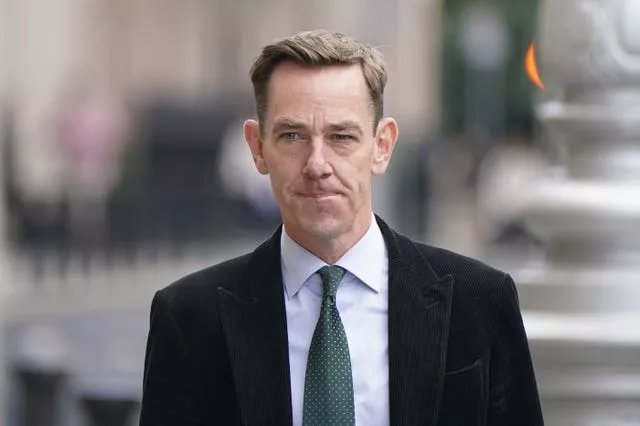 Ryan Tubridy arriving at Leinster House