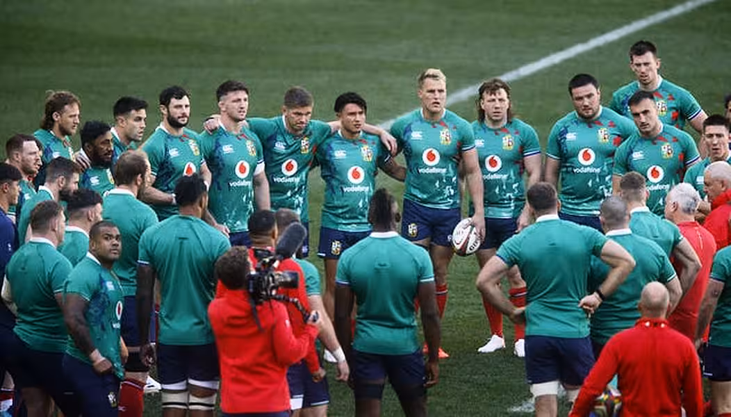 The Lions also come under fire from Rassie Erasmus
