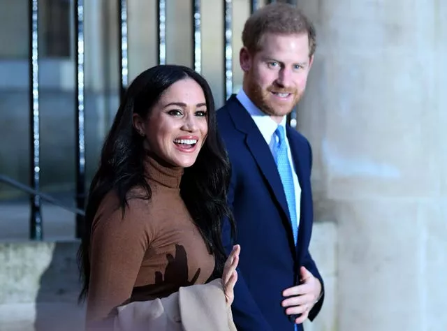 Duke and Duchess of Sussex visit to Canada House