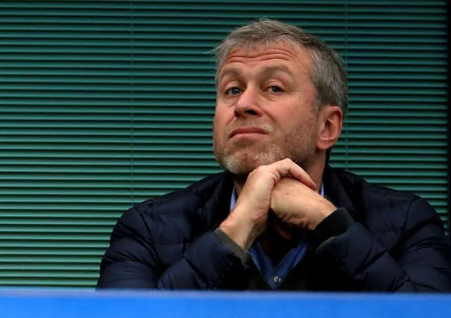 Chants in support of Chelsea owner Roman Abramovich are 