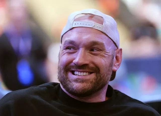 Tyson Fury, who was ringside at Wembley, remains an option for Anthony Joshua