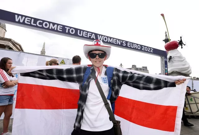 England’s Euro 2022 success – Trafalgar Square