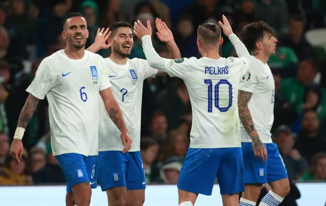 The Republic of Ireland were beaten 2-0 at home by Greece to end their hopes of automatic qualification for Euro 2024