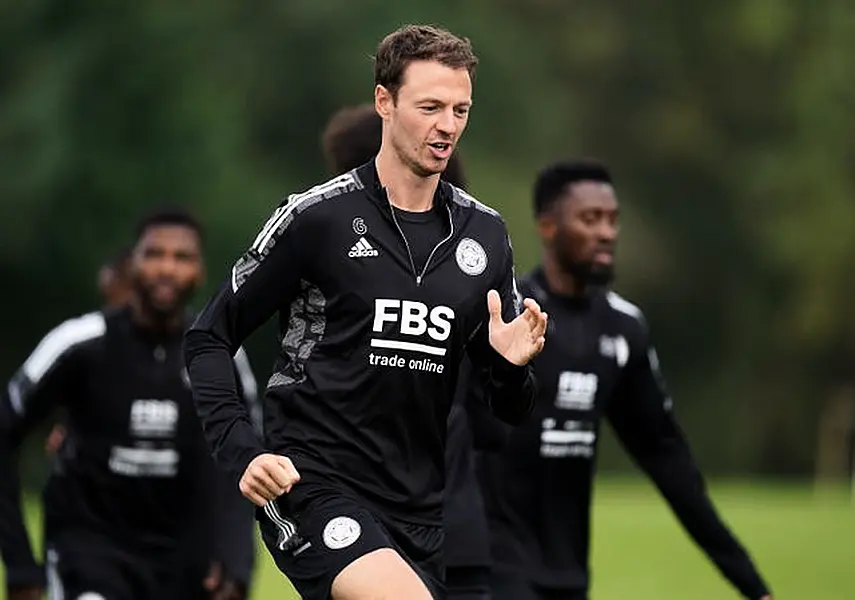 Jonny Evans could return for Leicester against his old club Manchester United on Saturday