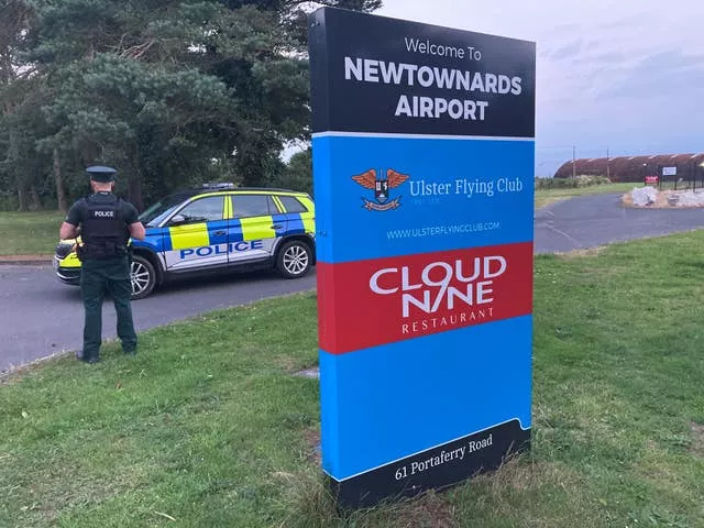 Newtownards Airport incident
