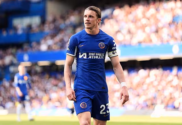 Chelsea’s Conor Gallagher during the Premier League match against Bournemouth