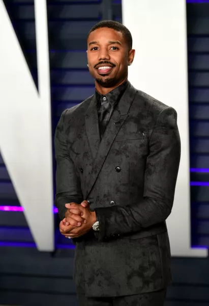 Michael B. Jordan attending the Vanity Fair Oscar Party held at the Wallis Annenberg Center for the Performing Arts in Beverly Hills, Los Angeles, California, USA.