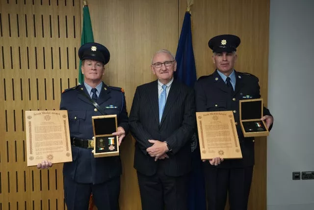 An Garda Scott Medal Presentations