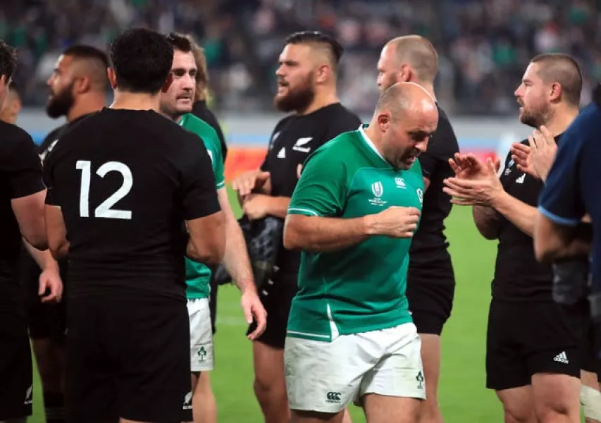 Ireland suffered World Cup disappointment against New Zealand two years ago