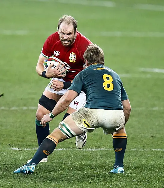 Alun Wyn Jones will again captain the Lions as they look to claim a series victory 