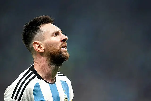 Argentina captain Lionel Messi