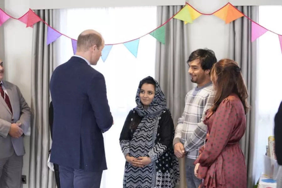 The Duke of Cambridge visits Leeds