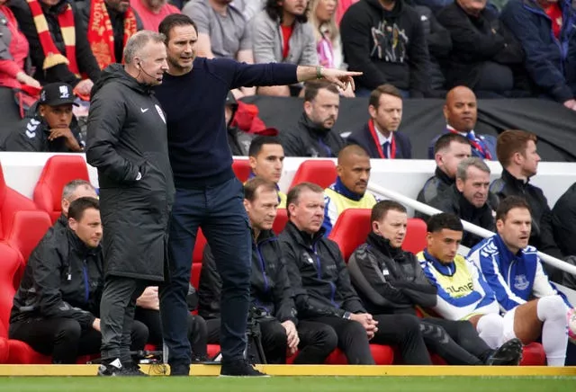 Lampard said Liverpool would have been awarded a penalty at the same incident happened at the other end