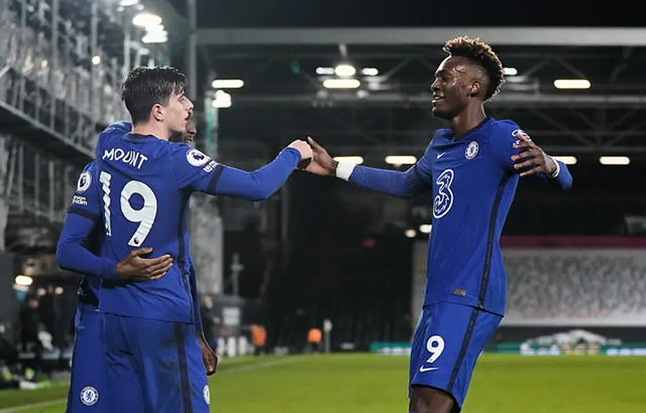 Mason Mount, left, and Tammy Abraham, right, were given their first-team chances by Frank Lampard