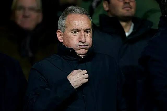 Manchester City director of football Txiki Begiristain in the stand during a game