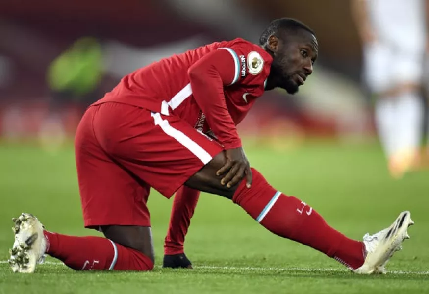 Liverpool’s Naby Keita has been plagued by minor injuries since arriving at Anfield in 2018
