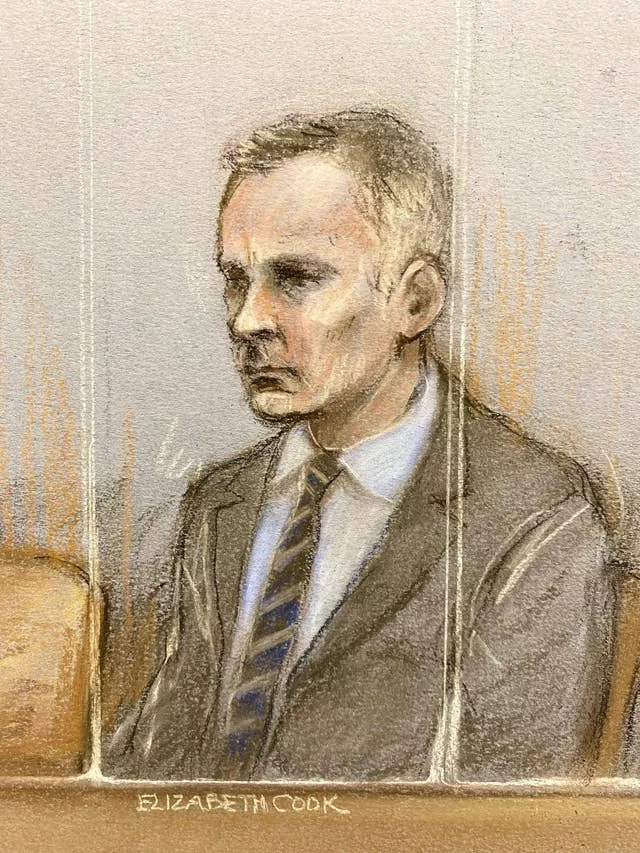 Giggs at Manchester Crown Court, where he is accused of controlling and coercive behaviour against ex-girlfriend Kate Greville between August 2017 and November 2020